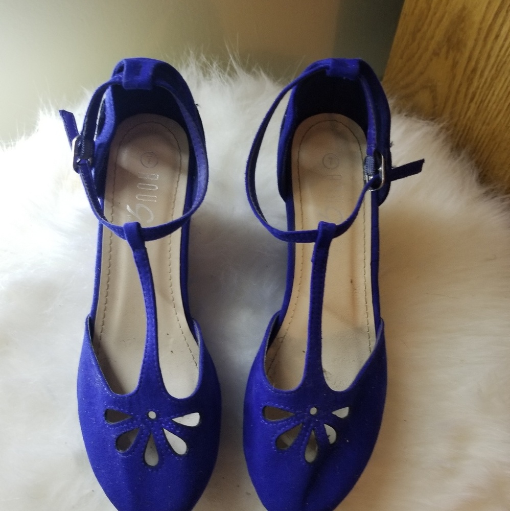 Wedge Mary Janes